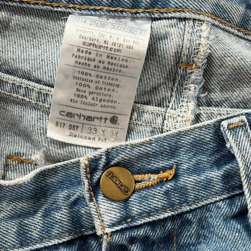 Carhartt Light Blue Denim Jeans